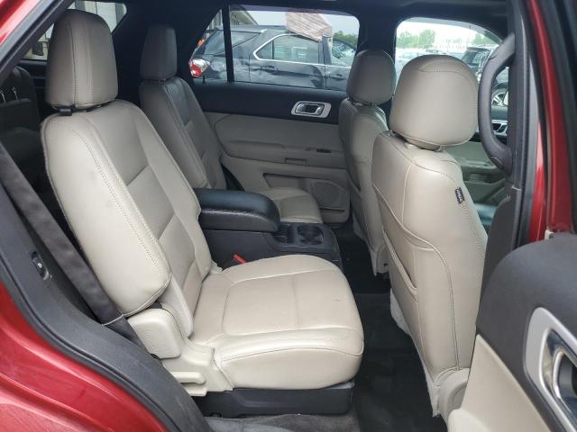 1FM5K8F86DGB25704 - 2013 FORD EXPLORER LIMITED BURGUNDY photo 11