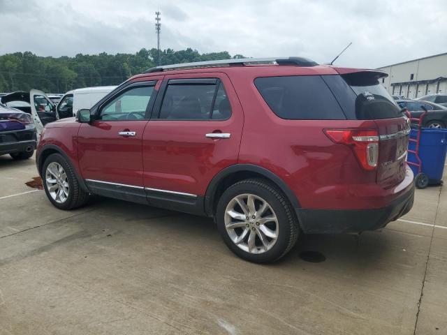 1FM5K8F86DGB25704 - 2013 FORD EXPLORER LIMITED BURGUNDY photo 2