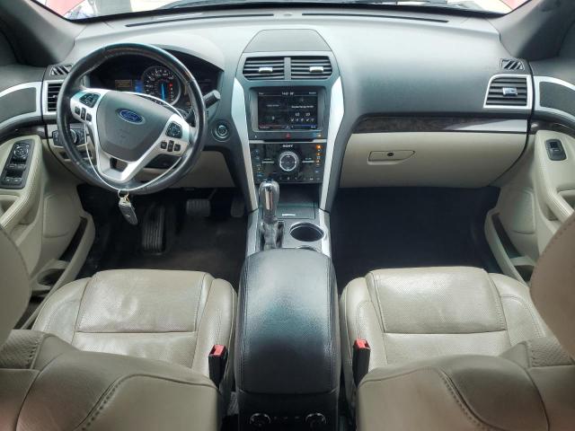 1FM5K8F86DGB25704 - 2013 FORD EXPLORER LIMITED BURGUNDY photo 8