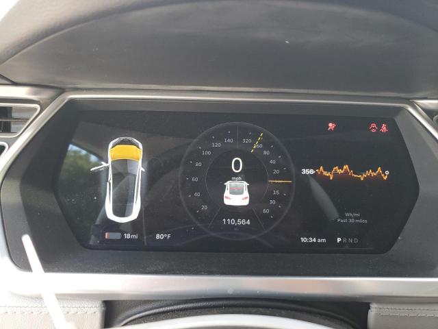 5YJSA1DN9DFP17165 - 2013 TESLA MODEL S თეთრი ფოტო 9