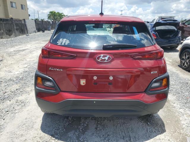 KM8K1CAA1KU297317 - 2019 HYUNDAI KONA SE RED photo 6