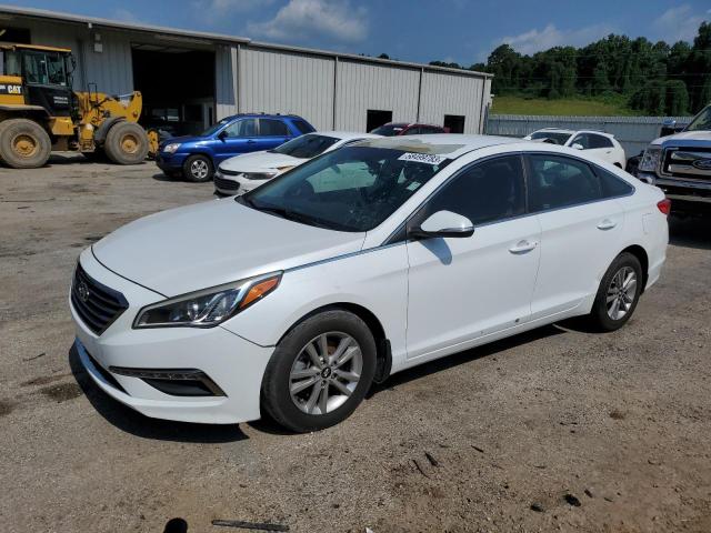 5NPE24AA8FH117853 - 2015 HYUNDAI SONATA ECO WHITE photo 1