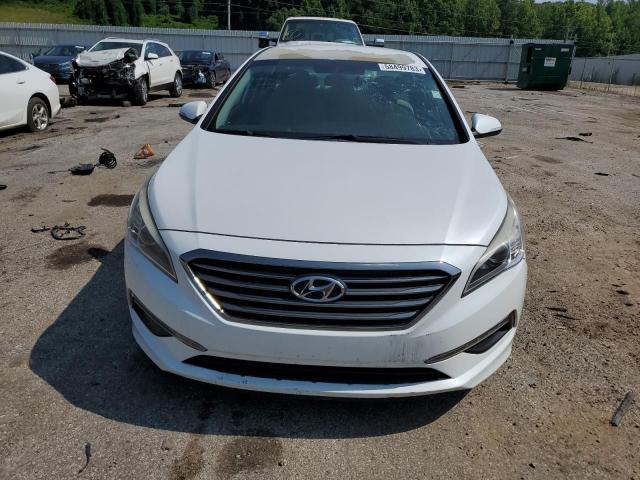 5NPE24AA8FH117853 - 2015 HYUNDAI SONATA ECO WHITE photo 5