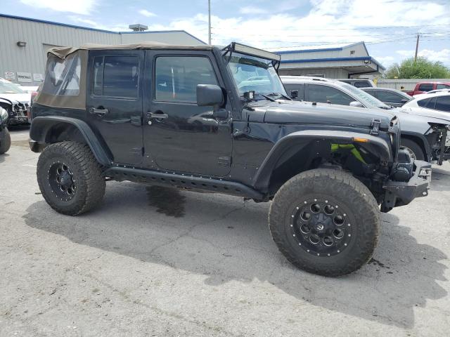 1C4BJWEG9CL148780 - 2012 JEEP WRANGLER UNLIMITED SAHARA BLACK photo 4