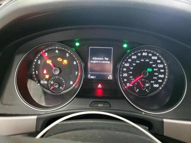 1V26E2CA7LC226758 - 2020 VOLKSWAGEN ATLAS CROS SE SILVER photo 9