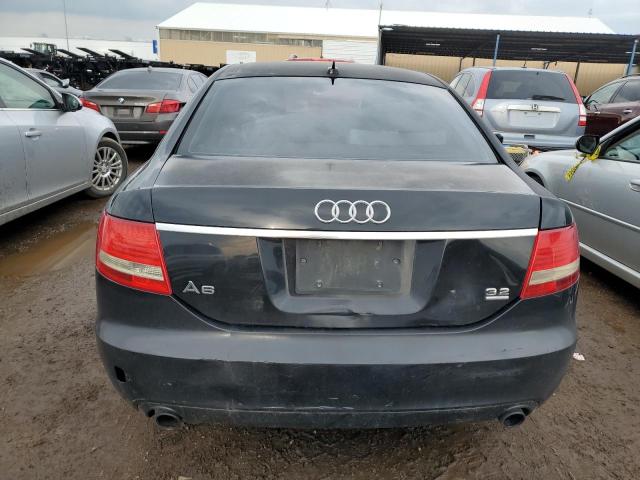 WAUDH74F37N029259 - 2007 AUDI A6 3.2 QUATTRO BLACK photo 6