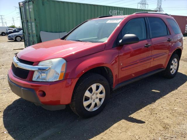 2CNDL23F466205224 - 2006 CHEVROLET EQUINOX LS RED photo 1