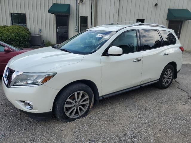 5N1AR2MN9FC722484 - 2015 NISSAN PATHFINDER S WHITE photo 1