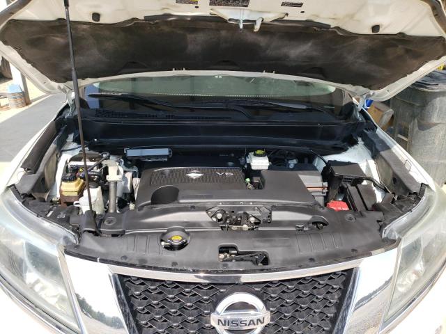 5N1AR2MN9FC722484 - 2015 NISSAN PATHFINDER S WHITE photo 12