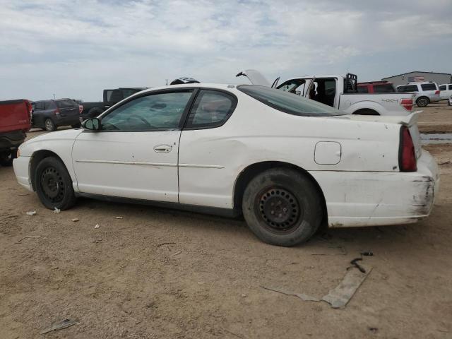 2G1WW12E349222494 - 2004 CHEVROLET MONTE CARL LS WHITE photo 2