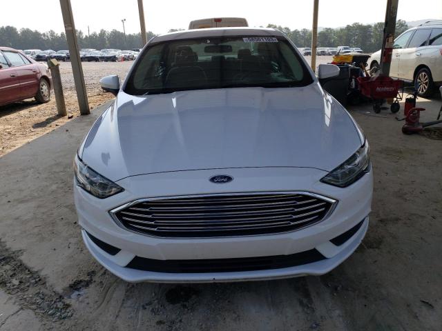 3FA6P0LU2JR173210 - 2018 FORD FUSION SE HYBRID WHITE photo 5