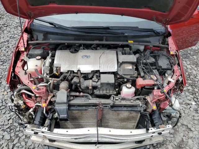 JTDKARFP8H3004712 - 2017 TOYOTA PRIUS PRIM 勃艮第红 照片 11