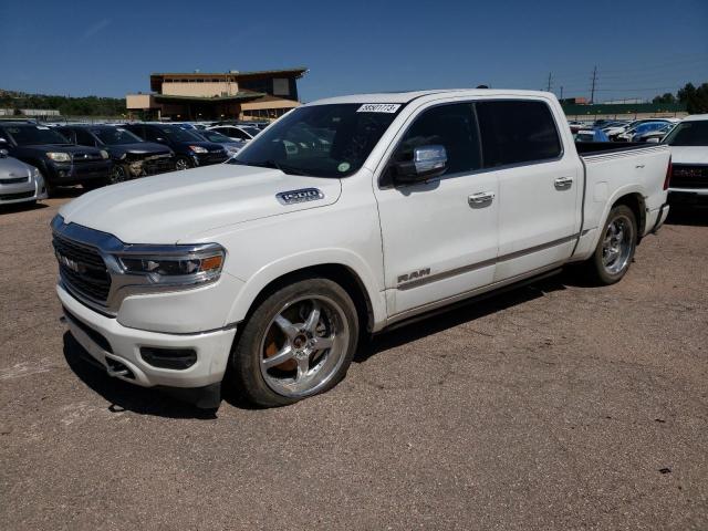 1C6SRFHT7KN772492 - 2019 RAM 1500 LIMITED WHITE photo 1