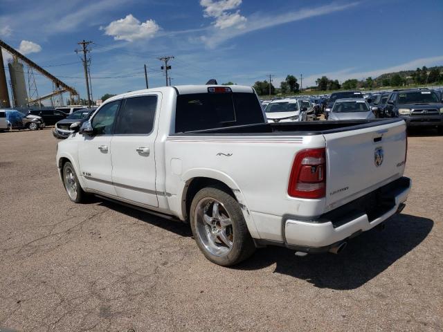 1C6SRFHT7KN772492 - 2019 RAM 1500 LIMITED WHITE photo 2