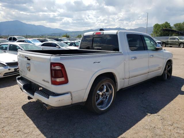 1C6SRFHT7KN772492 - 2019 RAM 1500 LIMITED WHITE photo 3