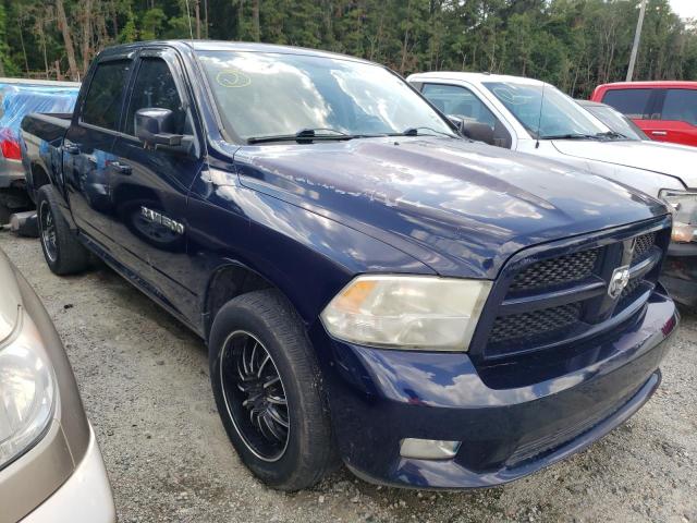 1C6RD6MT2CS174381 - 2012 DODGE RAM 1500 SPORT BLUE photo 4