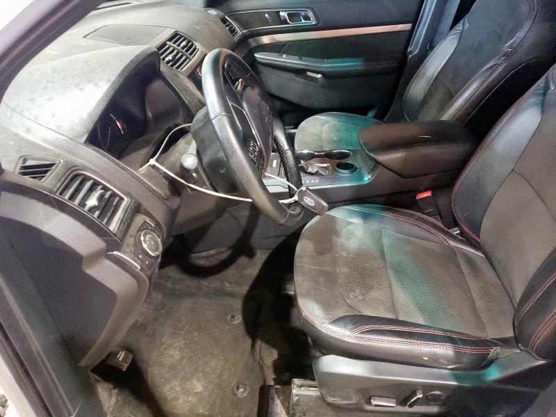 1FM5K7D82JGB75010 - 2018 FORD EXPLORER XLT 白色 照片 7