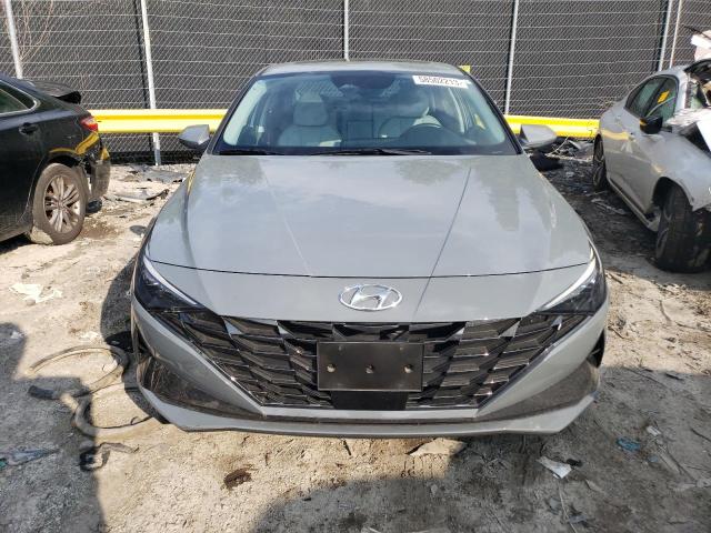 KMHLP4AGXNU331109 - 2022 HYUNDAI ELANTRA LIMITED GRAY photo 5