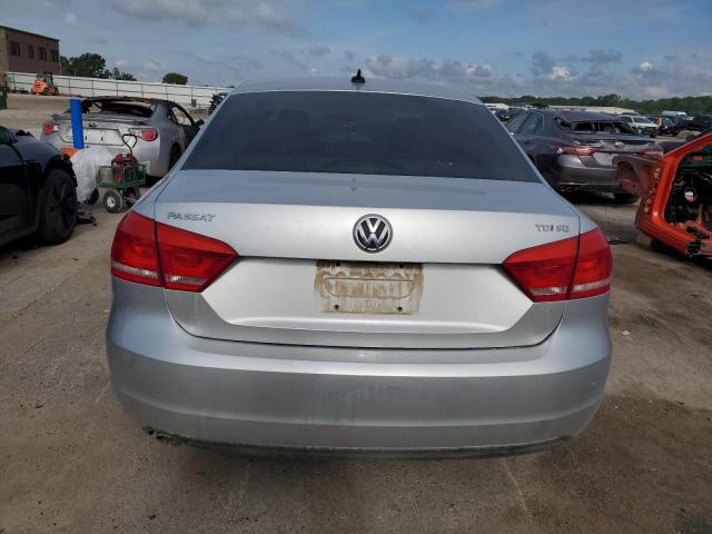 1VWBN7A30EC064263 - 2014 VOLKSWAGEN PASSAT SE SILVER photo 6