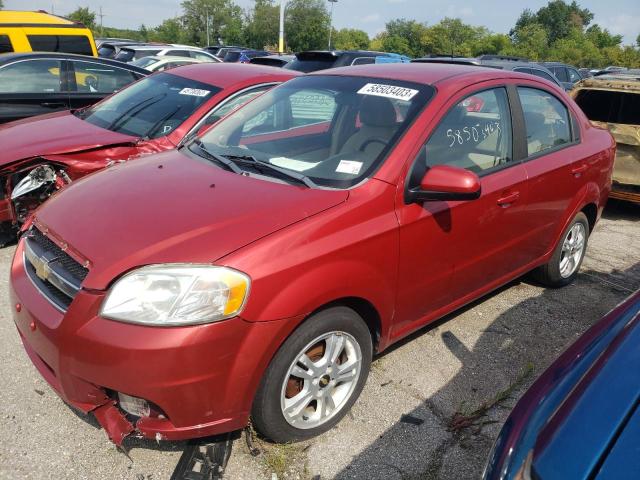 KL1TD5DE2BB256207 - 2011 CHEVROLET AVEO LS წითელი ფოტო 1