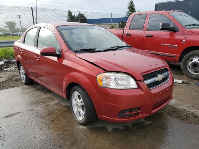 KL1TD5DE2BB256207 - 2011 CHEVROLET AVEO LS წითელი ფოტო 4