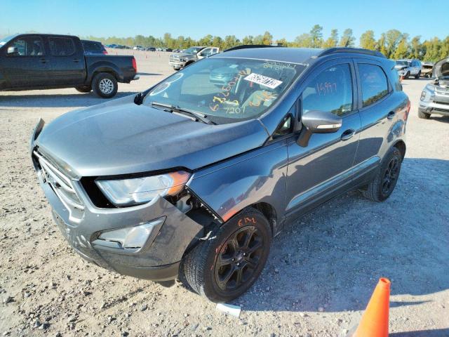 MAJ3P1TE4JC217207 - 2018 FORD ECOSPORT SE Серый фото 2