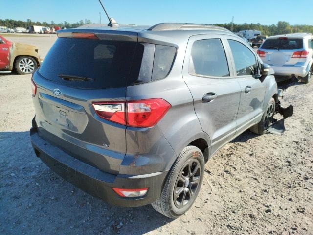 MAJ3P1TE4JC217207 - 2018 FORD ECOSPORT SE Серый фото 4
