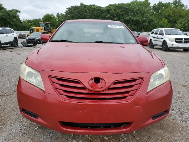 4T4BE46K48R020543 - 2008 TOYOTA CAMRY CE RED photo 5