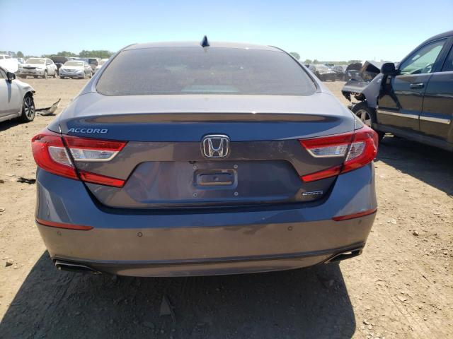 1HGCV1F91JA187532 - 2018 HONDA ACCORD TOURING GRAY photo 6