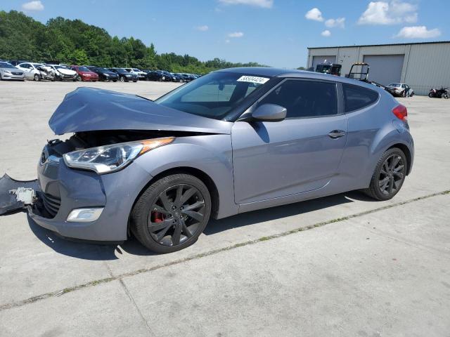 KMHTC6AD0HU305247 - 2017 HYUNDAI VELOSTER SILVER photo 1