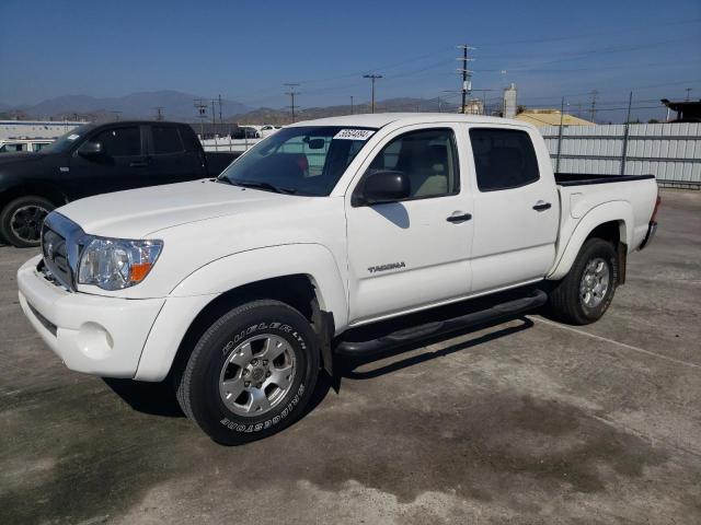 5TEJU62N05Z122935 - 2005 TOYOTA TACOMA DOUBLE CAB PRERUNNER WHITE photo 1