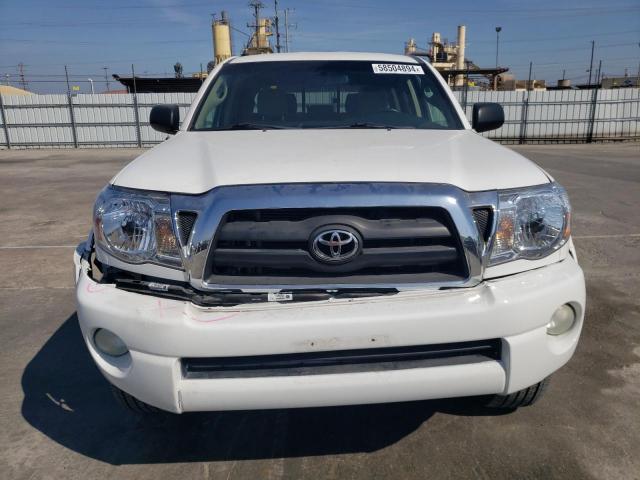 5TEJU62N05Z122935 - 2005 TOYOTA TACOMA DOUBLE CAB PRERUNNER WHITE photo 5