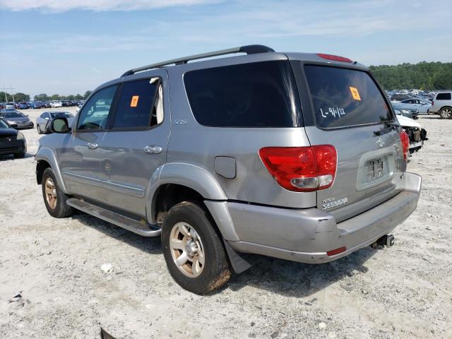 5TDBT48AX1S008111 - 2001 TOYOTA SEQUOIA LIMITED SILVER photo 2