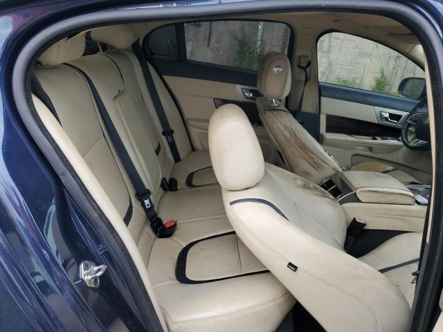 SAJWA0E75D8S92640 - 2013 JAGUAR XF BLUE photo 10