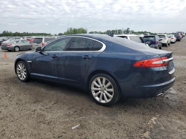 SAJWA0E75D8S92640 - 2013 JAGUAR XF BLUE photo 2