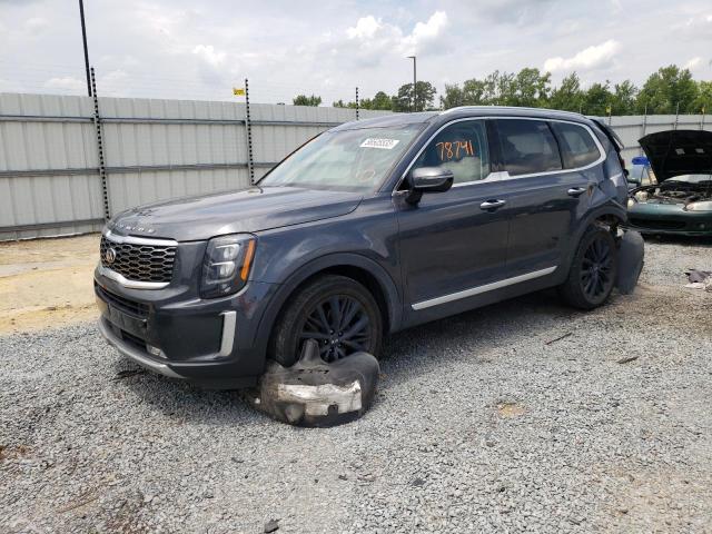 5XYP5DHC2LG065629 - 2020 KIA TELLURIDE SX GRAY photo 1