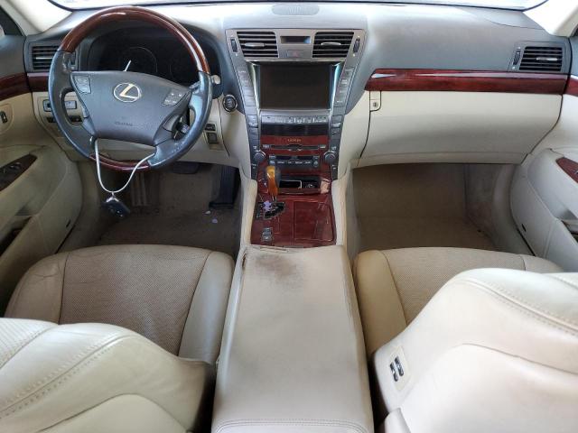 JTHBL46F485062923 - 2008 LEXUS LS 460 BURGUNDY photo 8