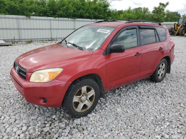 JTMBD33V066013634 - 2006 TOYOTA RAV4 RED photo 1