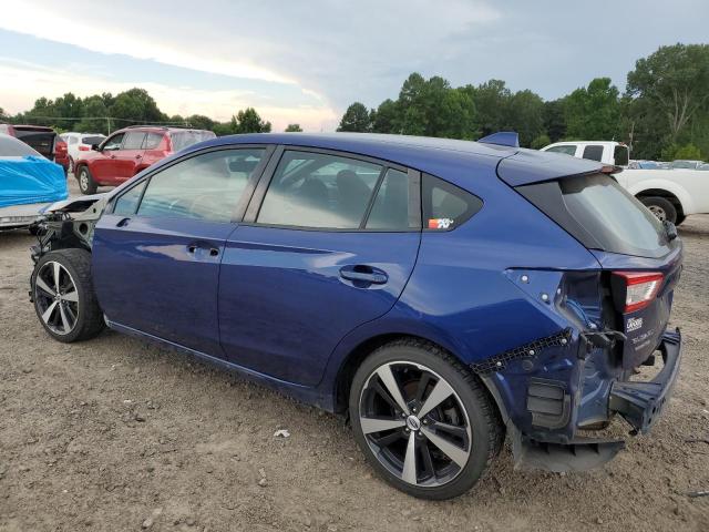 4S3GTAK67J3704192 - 2018 SUBARU IMPREZA SPORT BLUE photo 2