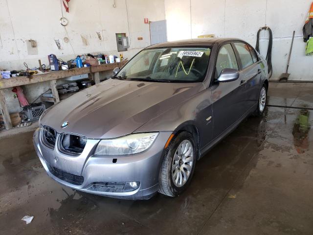 WBAPK53519A643152 - 2009 BMW 328 XI SULEV GRAY photo 2