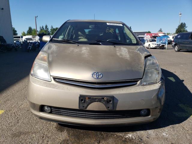 JTDKB20U093485267 - 2009 TOYOTA PRIUS TAN photo 5