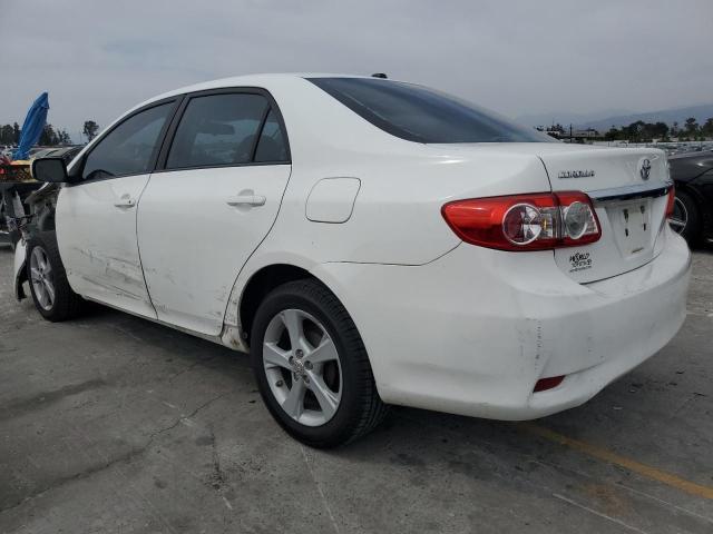 5YFBU4EE4CP072645 - 2012 TOYOTA COROLLA BASE أبيض صورة 2