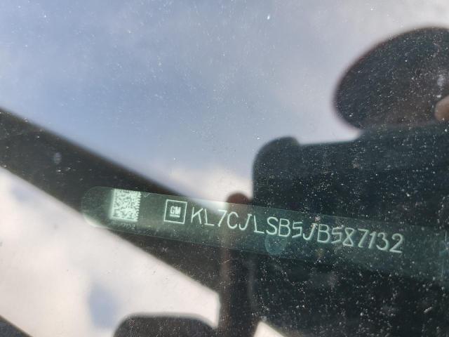 KL7CJLSB5JB587132 - 2018 CHEVROLET TRAX 1LT فضي صورة 13