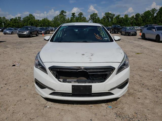 5NPE24AA0GH374393 - 2016 HYUNDAI SONATA ECO WHITE photo 5