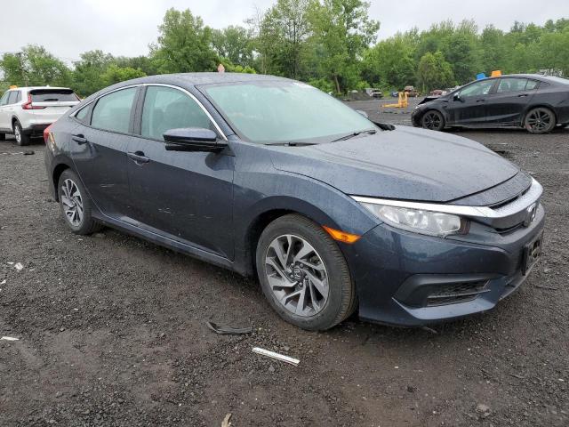 2HGFC2F76HH509410 - 2017 HONDA CIVIC EX BLUE photo 4