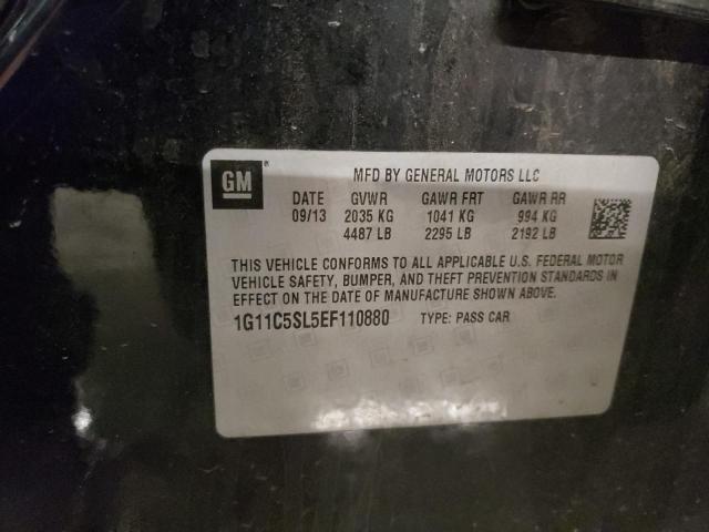 1G11C5SL5EF110880 - 2014 CHEVROLET MALIBU 1LT 石墨色 照片 12