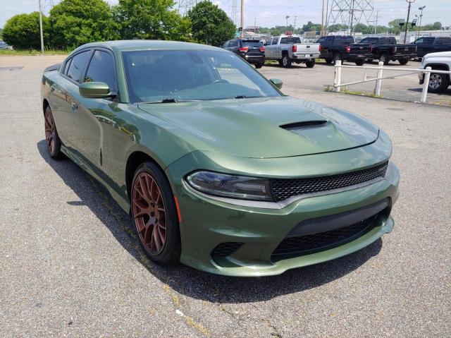 2C3CDXCT1KH522848 - 2019 DODGE CHARGER R/T GREEN photo 1