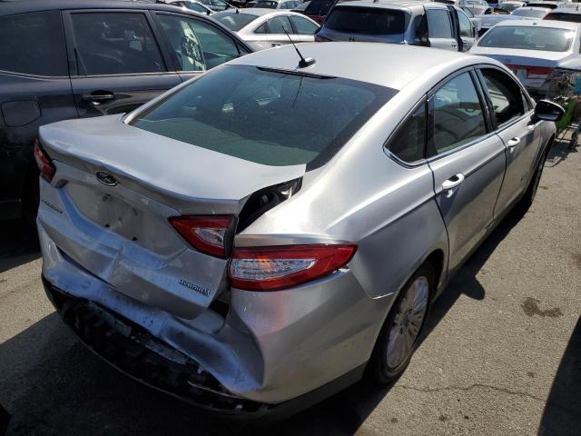 3FA6P0UU6GR342779 - 2016 FORD FUSION S HYBRID SILVER photo 3