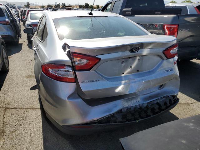 3FA6P0UU6GR342779 - 2016 FORD FUSION S HYBRID SILVER photo 6