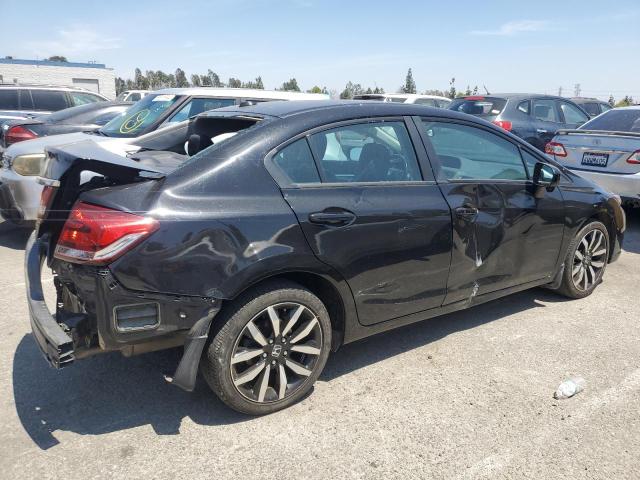 2HGFB2F96FH536205 - 2015 HONDA CIVIC EXL შავი ფოტო 3